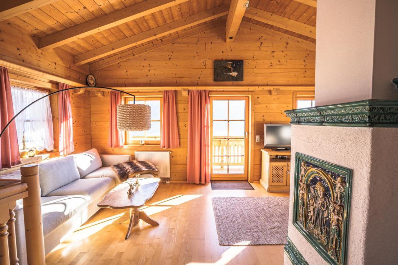 Chalet Obenland Panorama Aussicht Kitzbuehler Alpen Bramberg am Wildkogel Exteriér fotografie