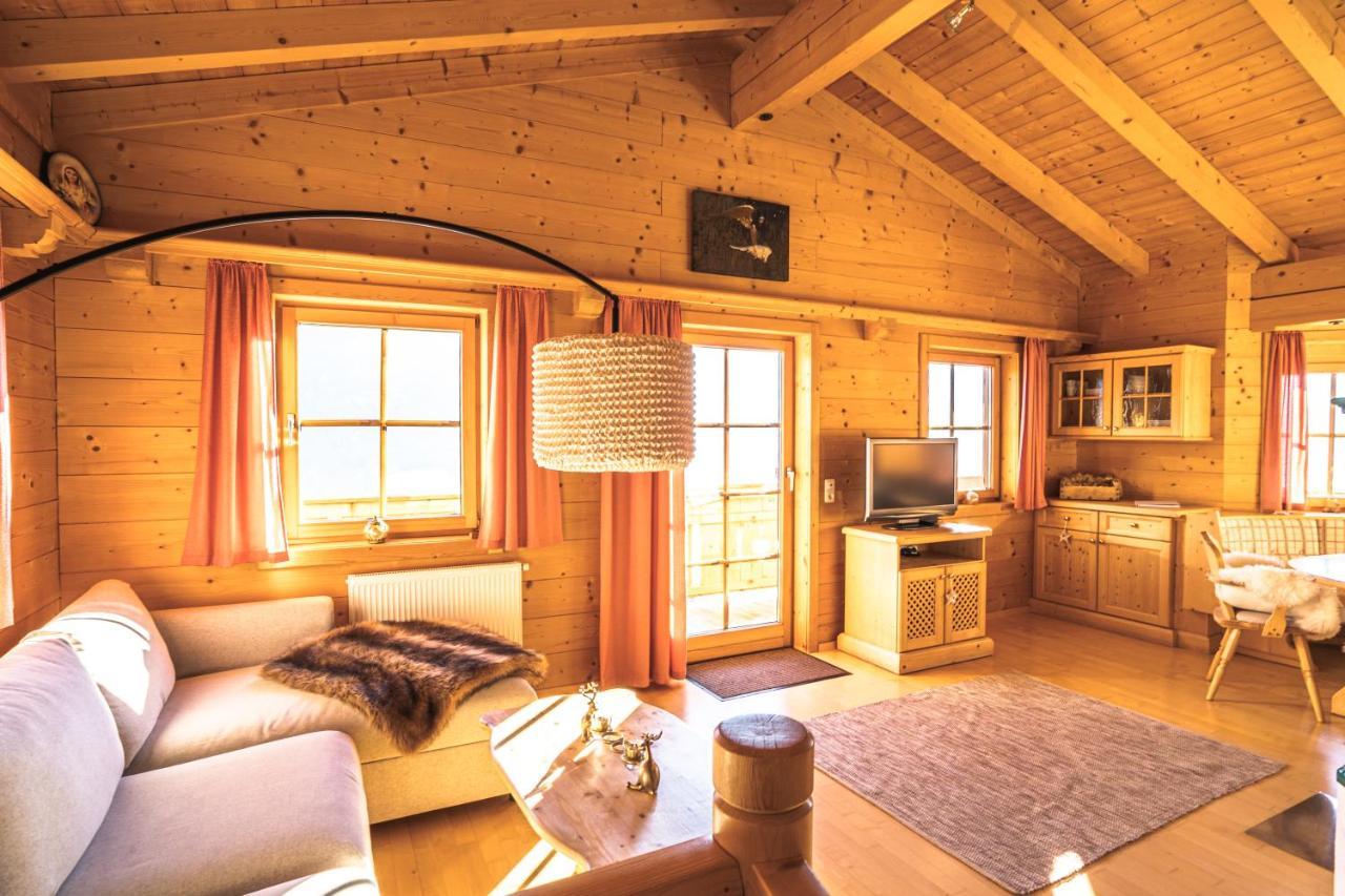 Chalet Obenland Panorama Aussicht Kitzbuehler Alpen Bramberg am Wildkogel Exteriér fotografie