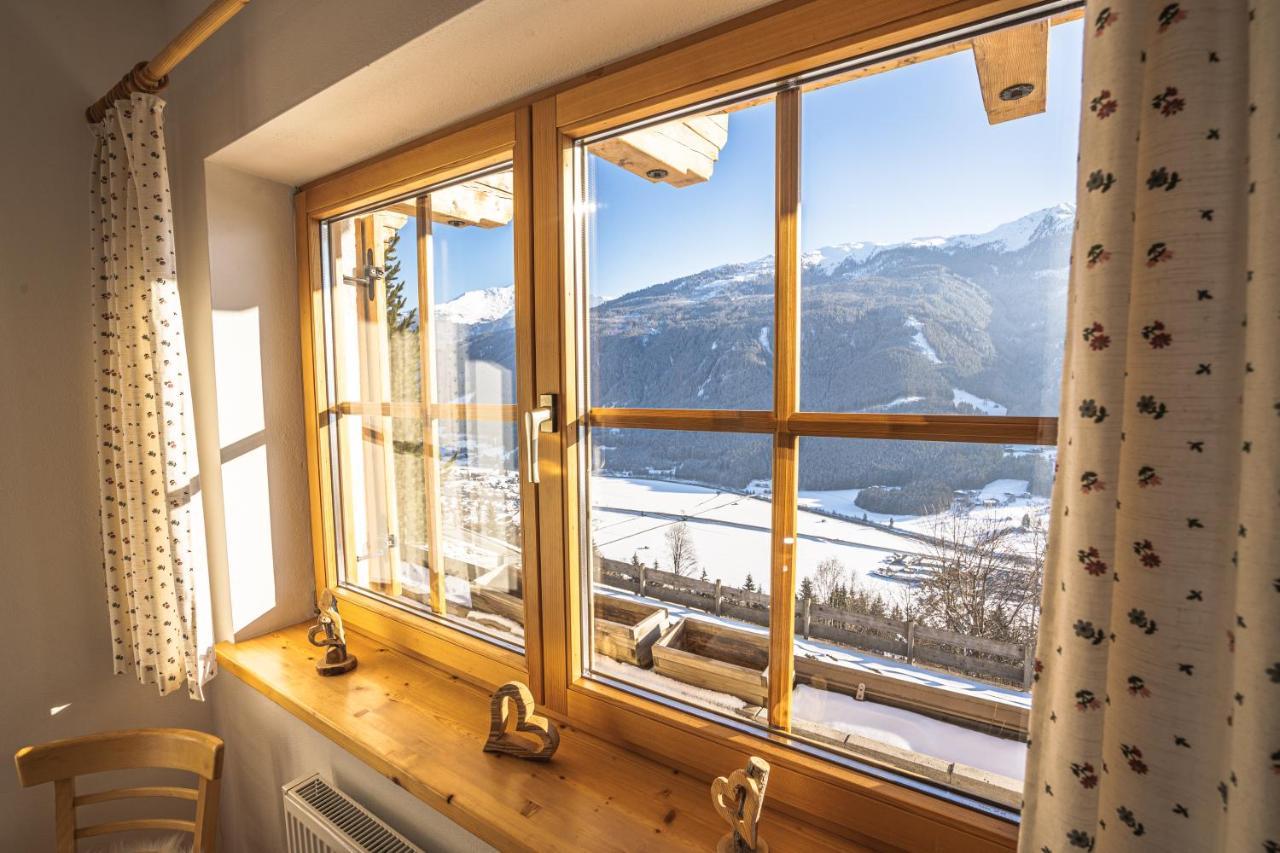 Chalet Obenland Panorama Aussicht Kitzbuehler Alpen Bramberg am Wildkogel Exteriér fotografie
